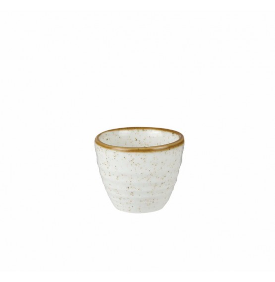 Stonecast Barley White Ripple Dip Pot