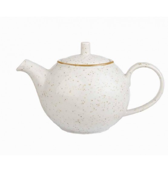 Stonecast Barley White Beverage Pot
