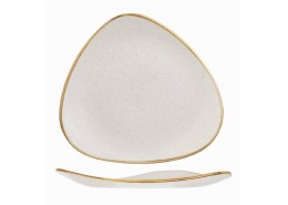 Stonecast Barley White Triangle Plate