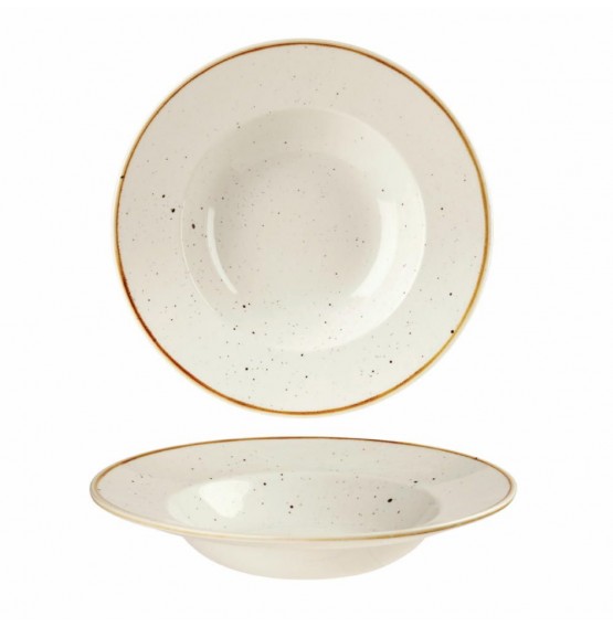 Stonecast Barley White Wide Rim Bowl