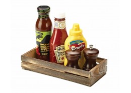 Wooden Crate Dark Rustic Finish