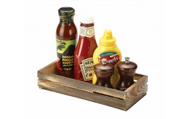 Wooden Crate Dark Rustic Finish