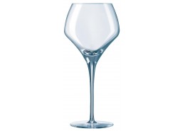 Open Up Round Wine Glass