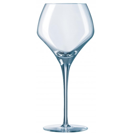 Open Up Round Wine Glass