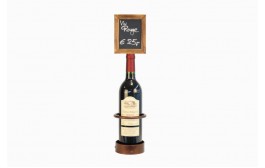 Wine Bottle Chalk Board Display