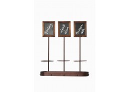 Wine Bottle Chalk Board Display