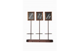Wine Bottle Chalk Board Display
