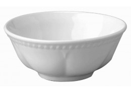 Bit On The Side Buckingham White Bowl
