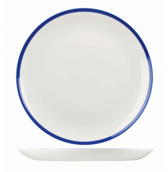 Retro Blue Coupe Plate