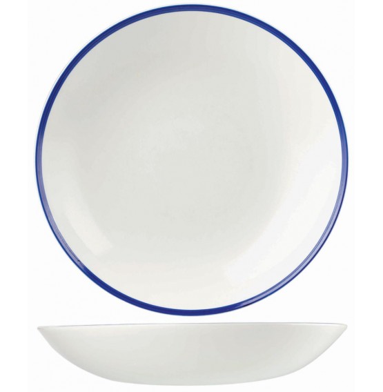 Retro Blue Coupe Bowl