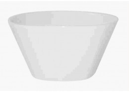Bit On The Side Square White Bowl