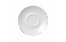 Monochrome White Saucer
