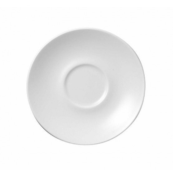 Monochrome White Saucer