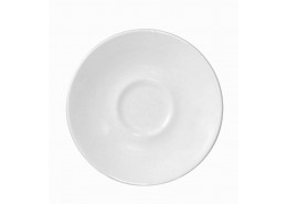Monochrome White Saucer