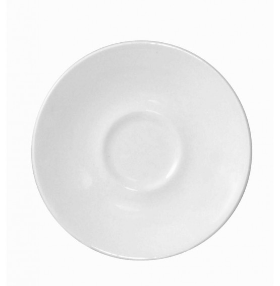Monochrome White Saucer