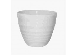 Bit On The Side Ripple White Chip Mug