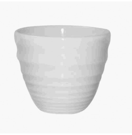 Bit On The Side Ripple White Chip Mug
