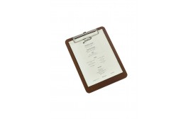 Wooden Menu Clipboard
