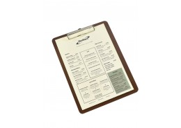 Wooden Menu Clipboard
