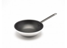 WOK flat base Teflon Pro