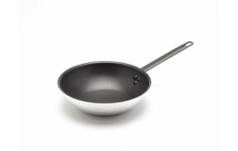 WOK flat base Teflon Pro