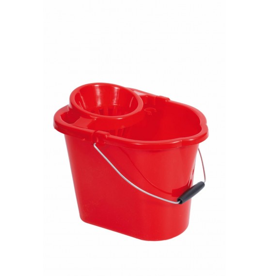 Red Mop Bucket & Squeezer