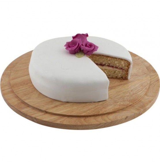 Round Wood Serving / Cake Board