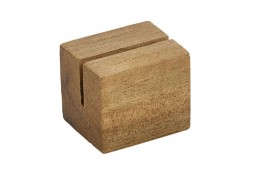 Acacia Wood Sign Holder