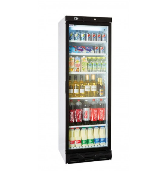 Single Door Display Cooler White Finish