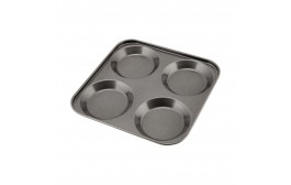 Non Stick 4 Cup York. Pudding Tray