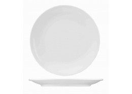 Menu Porcelain Coupe Plate