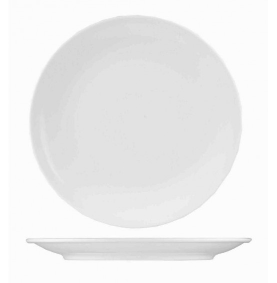 Menu Porcelain Coupe Plate