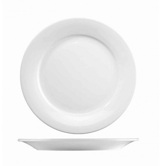 Menu Porcelain Mid Rim Plate