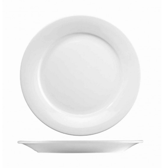 Menu Porcelain Mid Rim Plate