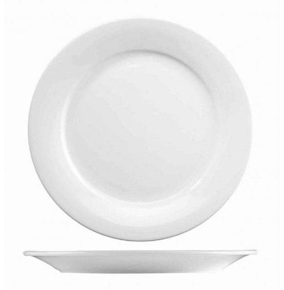 Menu Porcelain Mid Rim Plate