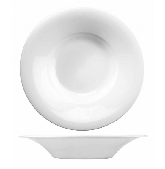 Menu Porcelain Broad Rim Pasta Bowl