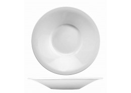 Menu Porcelain Broad Rim Dessert Plate