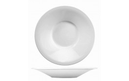 Menu Porcelain Broad Rim Dessert Plate