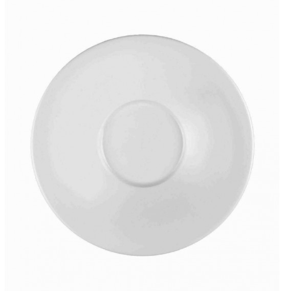 Menu Porcelain Broad Rim Tea Saucer