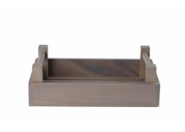Graphite Rectangular Crate