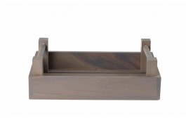 Graphite Rectangular Crate