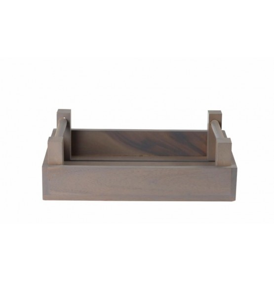 Graphite Rectangular Crate