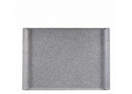 Granite Melamine Rectangular Buffet Tray