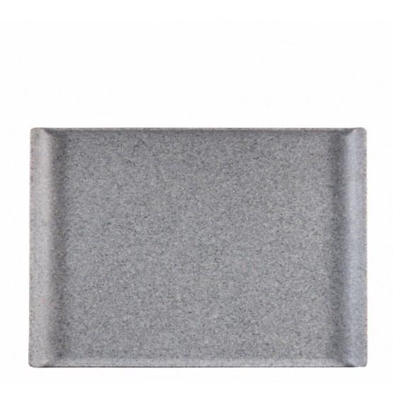 Granite Melamine Rectangular Buffet Tray