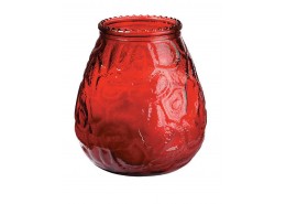 Duni Candle Glasses Venezia Red