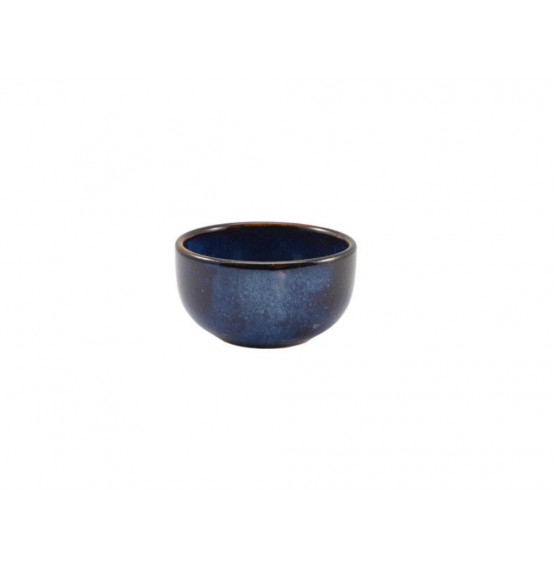 Terra Porcelain Aqua Blue Round Bowl