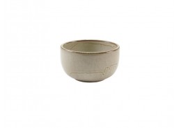 Terra Porcelain Grey Round Bowl