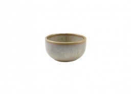 Terra Porcelain Matt Grey Round Bowl
