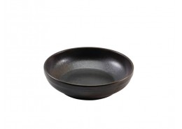 Terra Porcelain Black Coupe Bowl