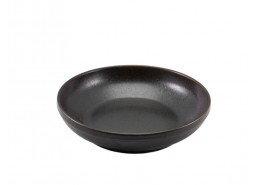 Terra Porcelain Black Coupe Bowl